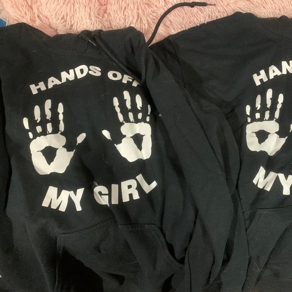 Couples Matching Hoodies Sz: M - Picture 1 of 4